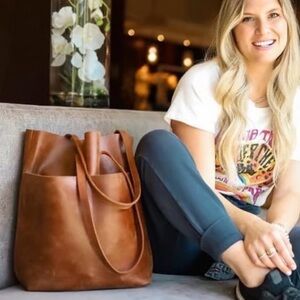 Able Salem Tote, Brown